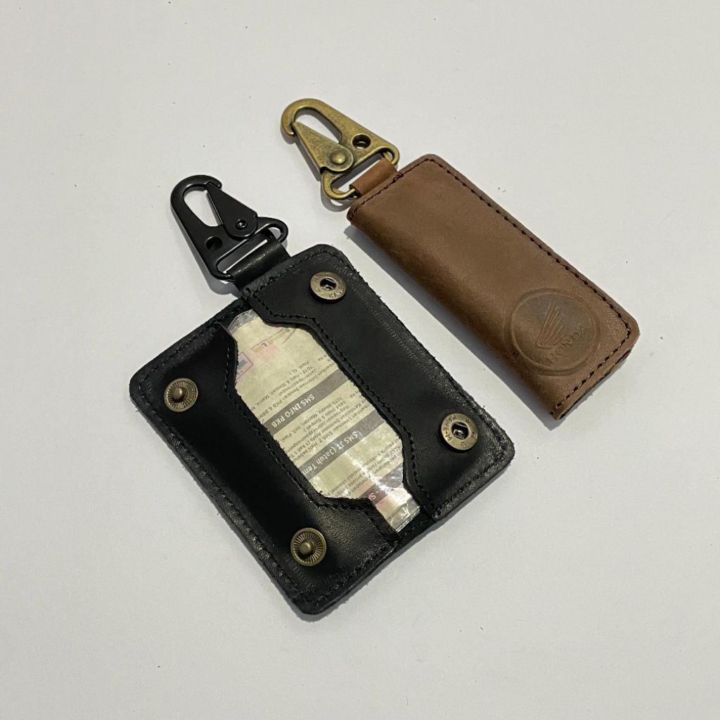 Dompet STNK KULIT ASLI / Dompet STNK motor / Dompet kunci motor / Dompet STNK kulit premium / Gantun