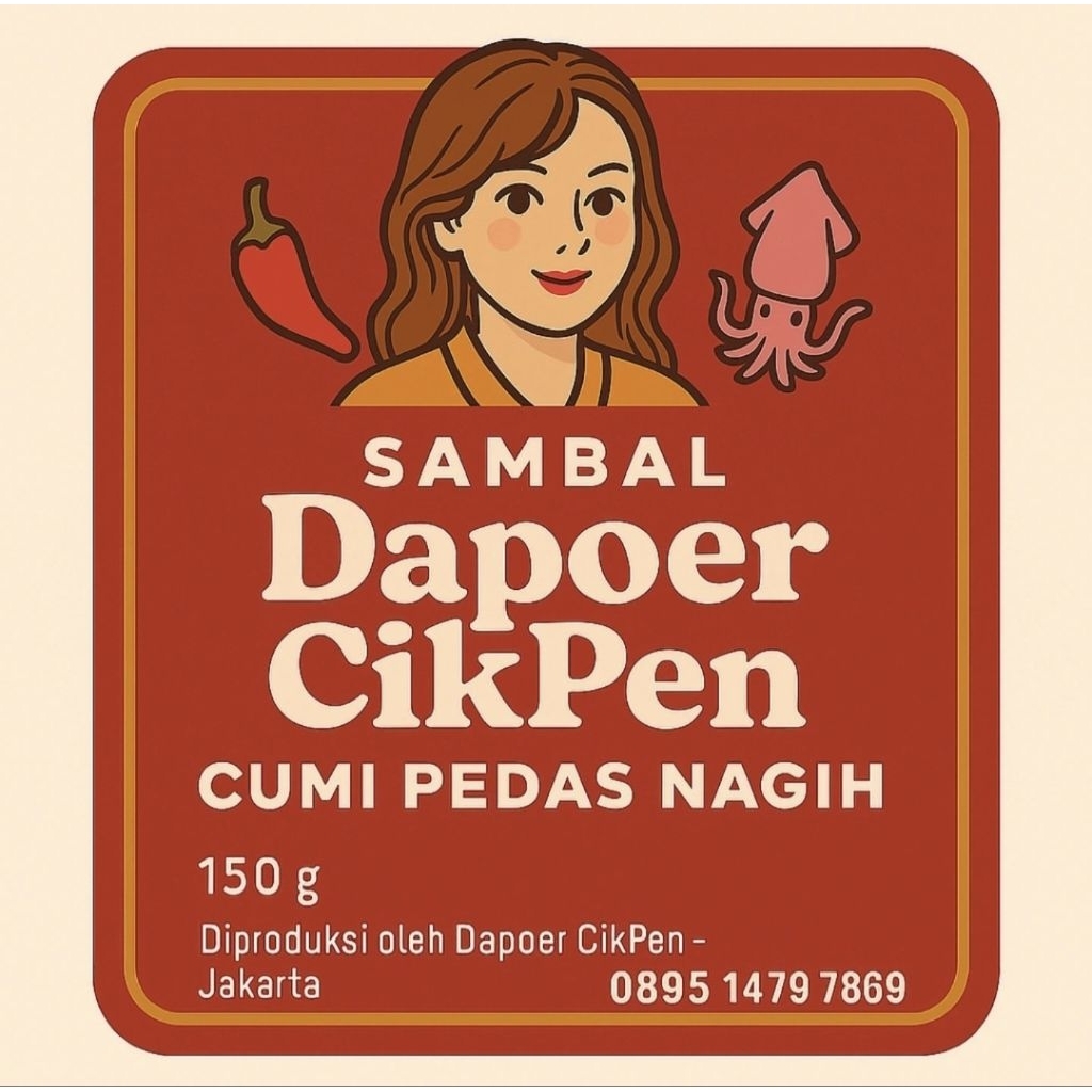 

Sambal Cumi Pedas Nagih by DapoerCikpen