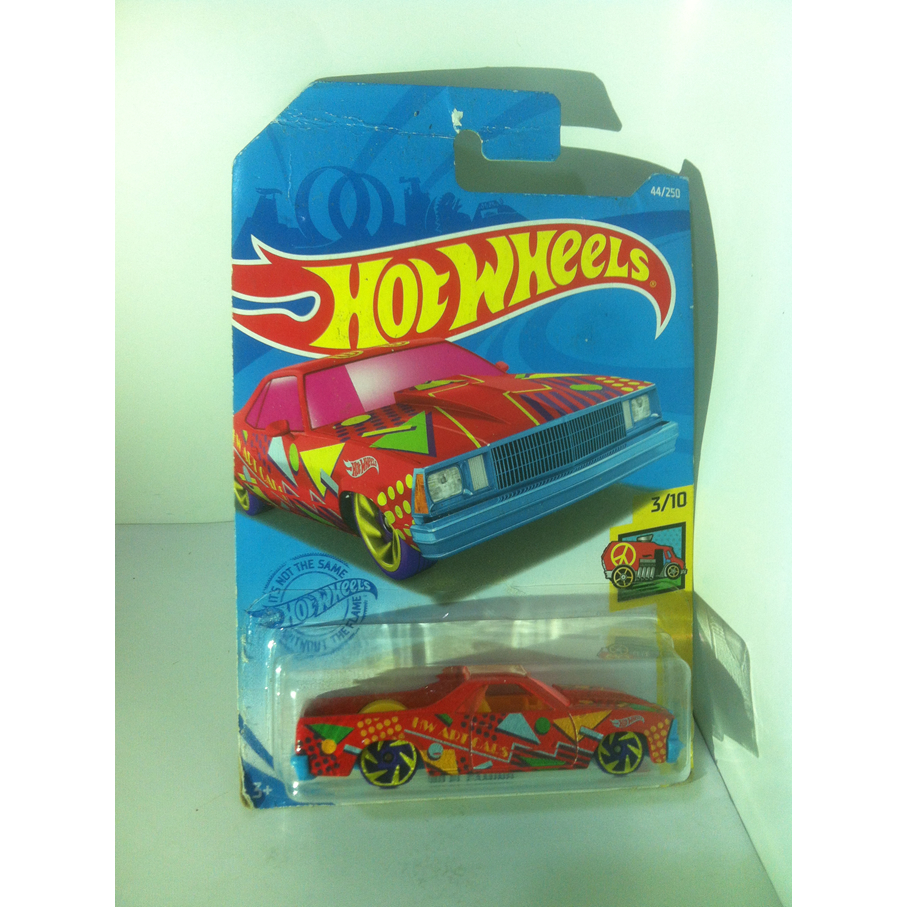 Hot Wheels. 2021 HW Art Cars Mini Collection - 3. 80 El Camino. Red by MATTEL
