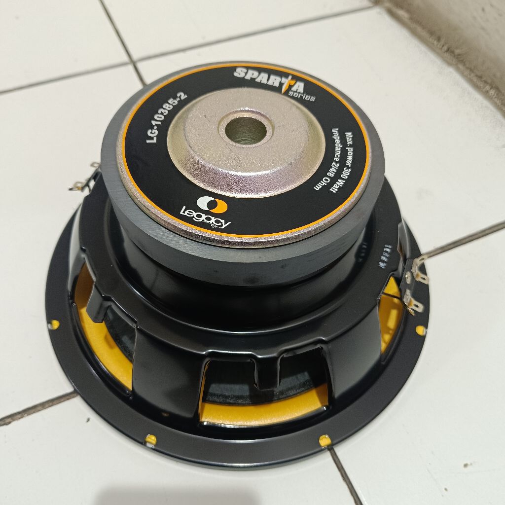 Speaker Legacy 10 inch LG 10385 Sparta Subwoofer Original speaker subwoofer 10" Legacy 10385 Sparta 
