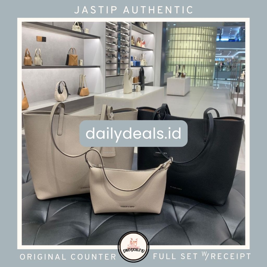 #2-30151516 Beryl Tote - Jast[p] CK ORIGINAL COUNTER BAG TAS FREE POUCH LARGE STORE AUTHENTIC ASLI M