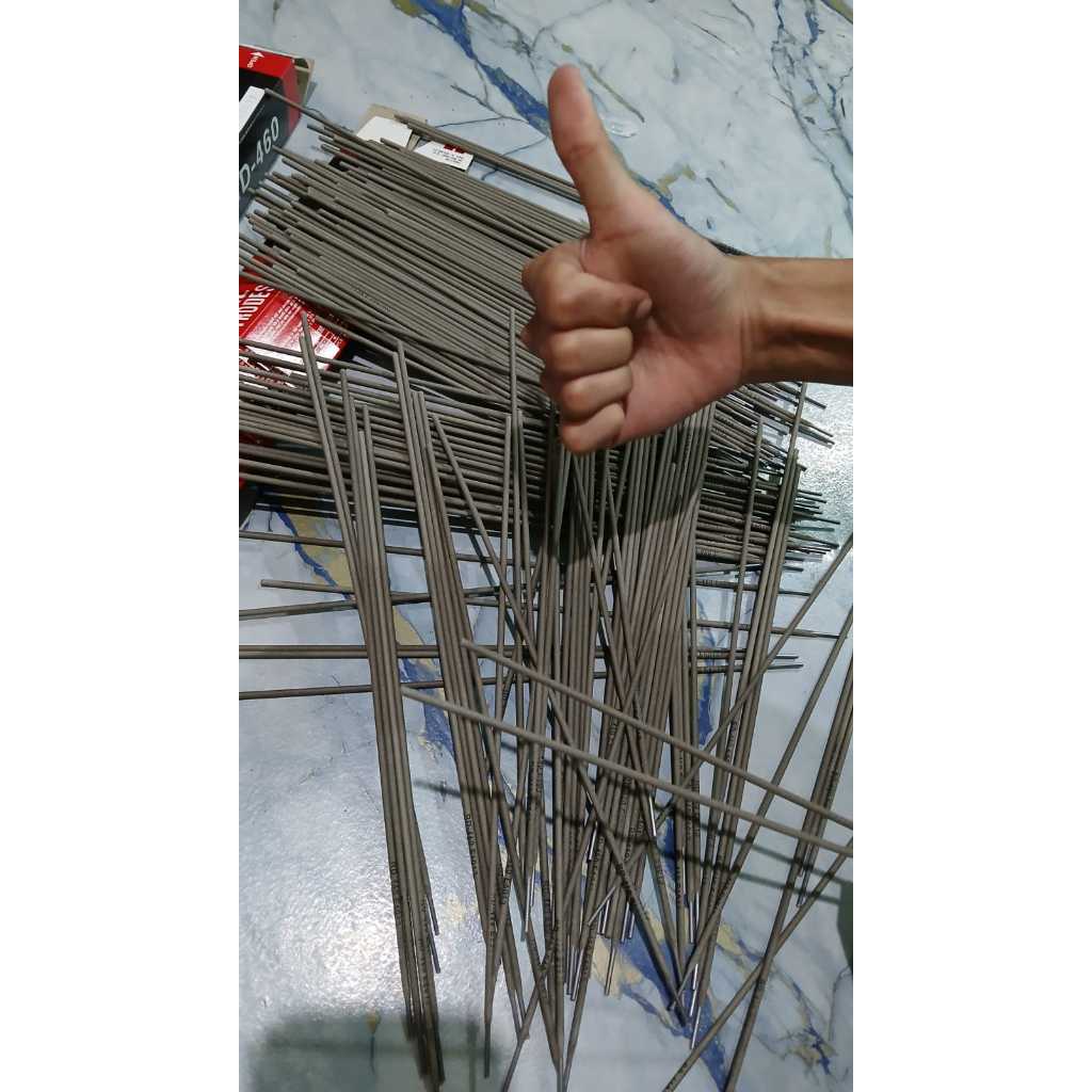 Nikko Steel Kawat Las RD-460 2mm isi 60pcs Listrik 2.0 x 300mm Murah Berkualitas untuk Penggunaan Li