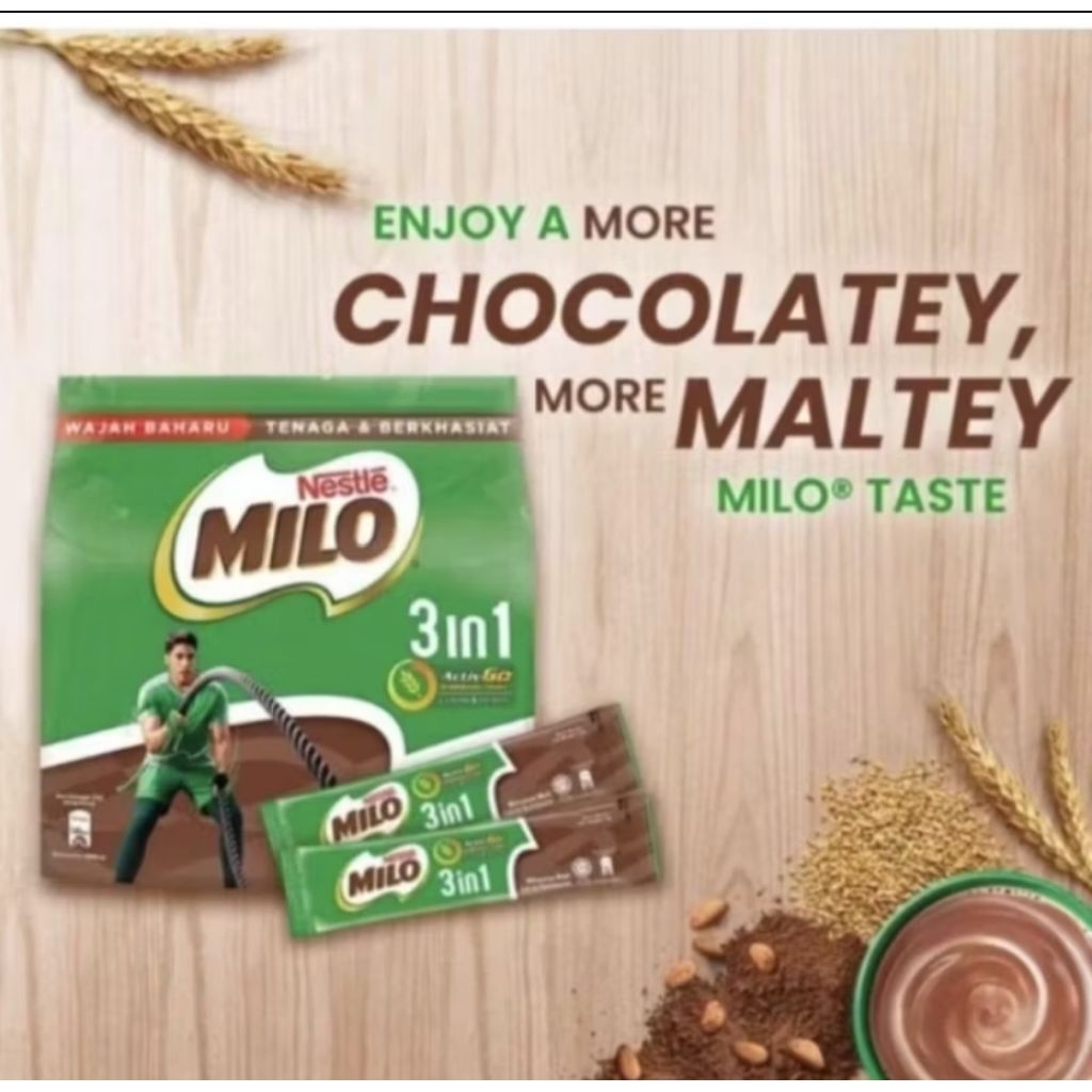 

Milo saset // 3in1 // 14stick