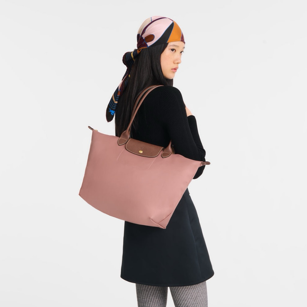 tas wanita tote bag Medium/tas lc lepliage original pink tea/lc original