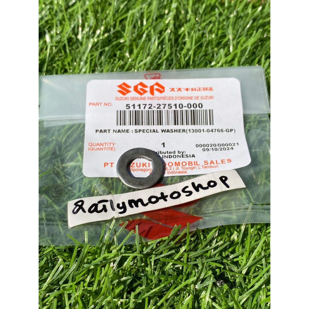 Ring Washer Sambungan Per As Shock Depan Satria Fu Karbu CBU CKD Facelift Raider Ori SGP