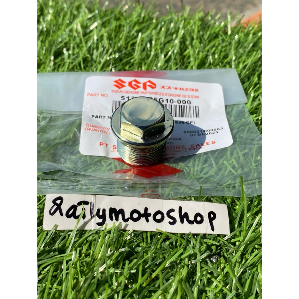 Baut Drat Tutup As Shock Depan Satria Fu Karbu CBU CKD Facelift Original SGP