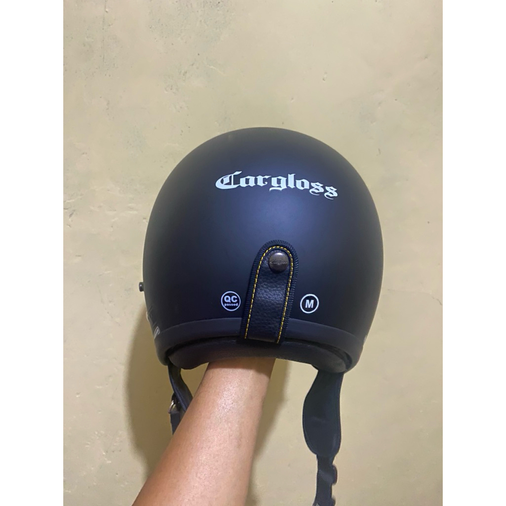 helm cargloss ori size m warna hitam