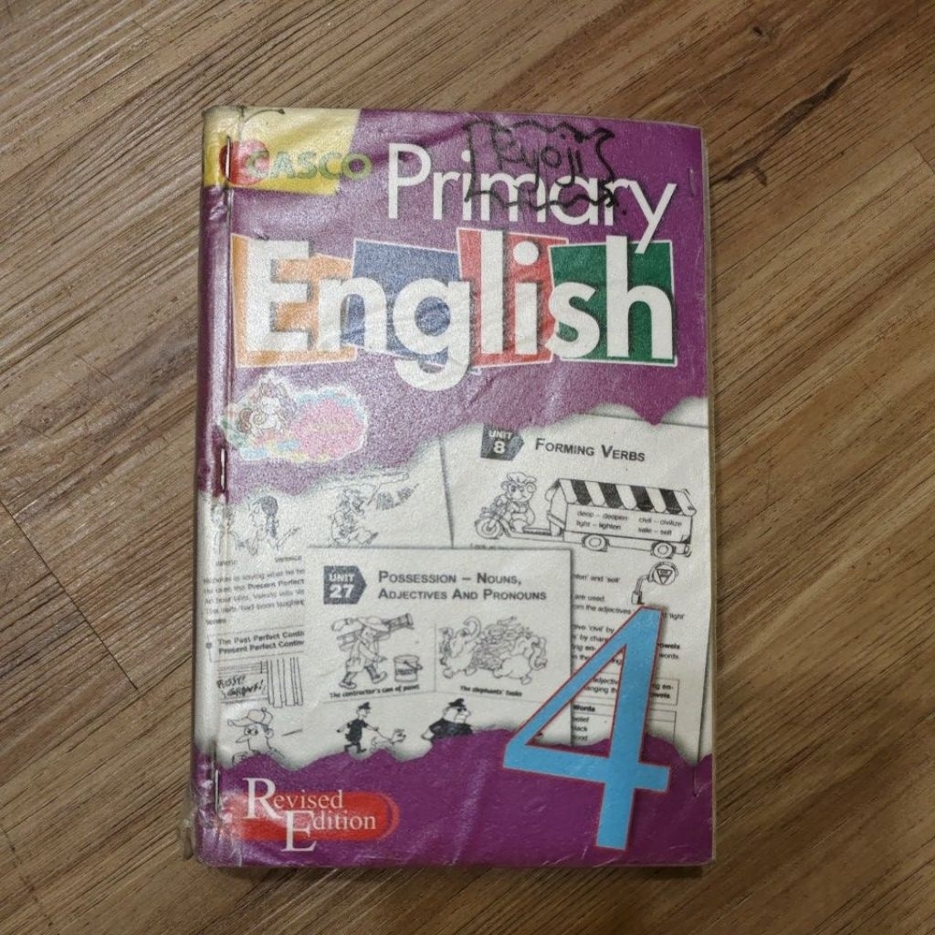 Buku Casco Primary English 4 revised edition
