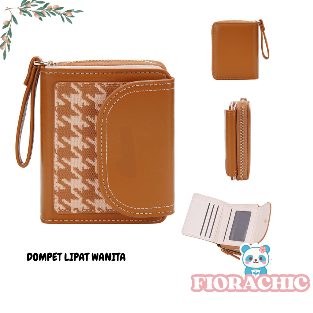 FC- DOMPET LIPAT WANITA 881 DOMPET MINI DOMPET KECIL DOMPET KOIN DOMPET LUCU DOMPET PENDEK