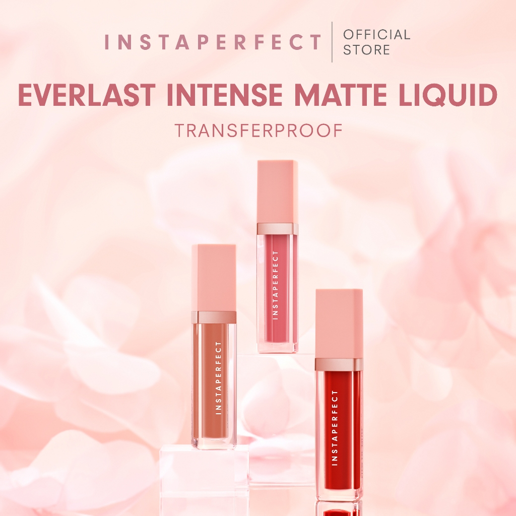 [NEW] Instaperfect Everlast Intense Matte Liquid 4.2 g - Longlasting Lip Cream (Transferproof, Tahan