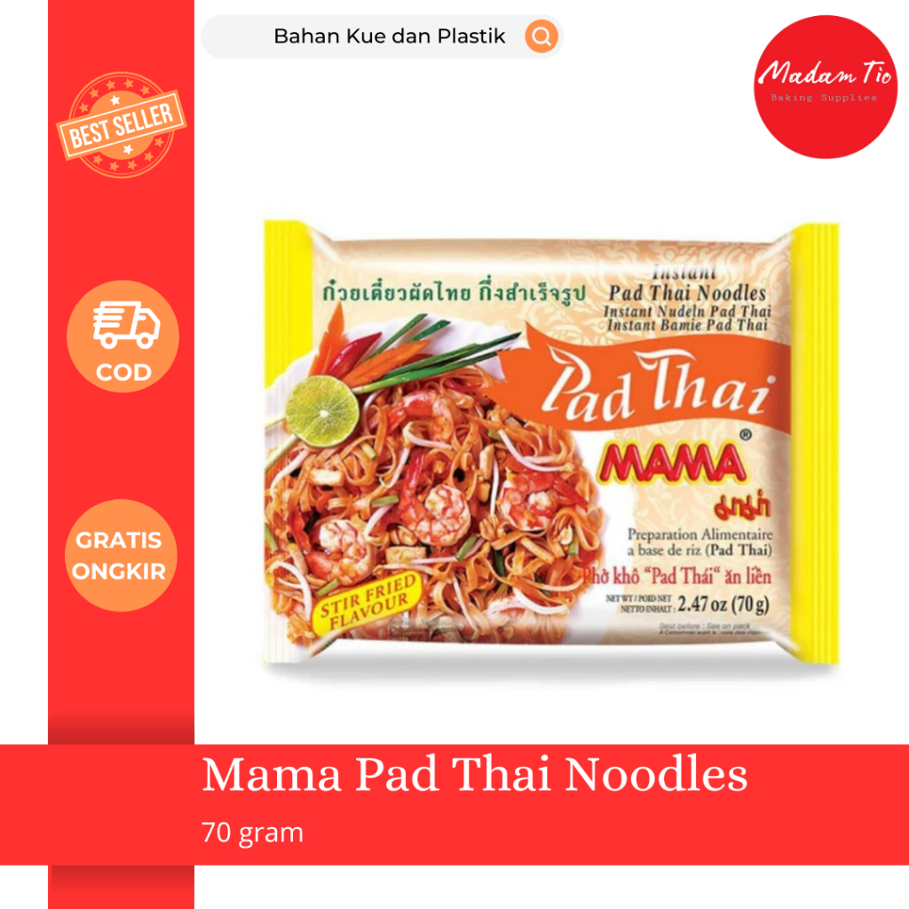 

Mie Instan Mama Pad Thai Noodles 70gram 1pcs