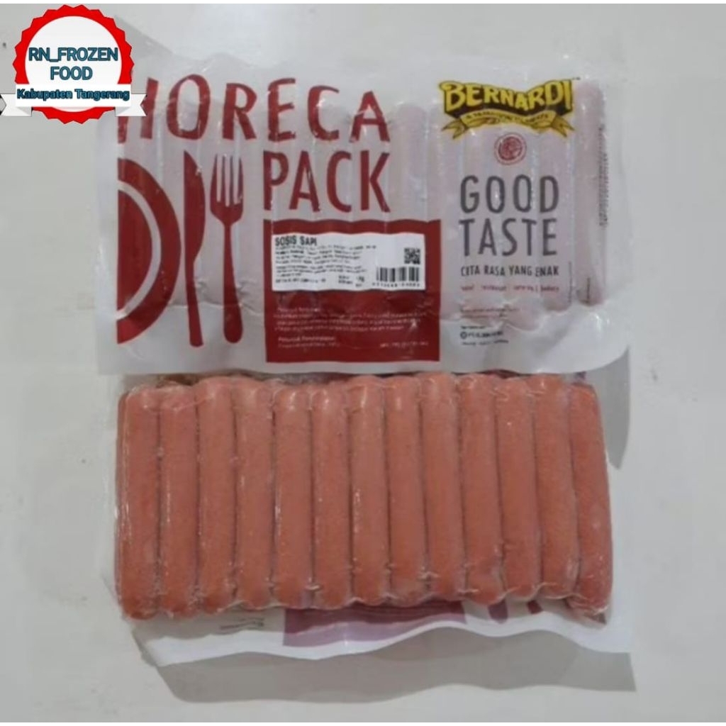 

BERNARDI SOSIS SAPI PREMIUM LONG KEMASAN 1Kg