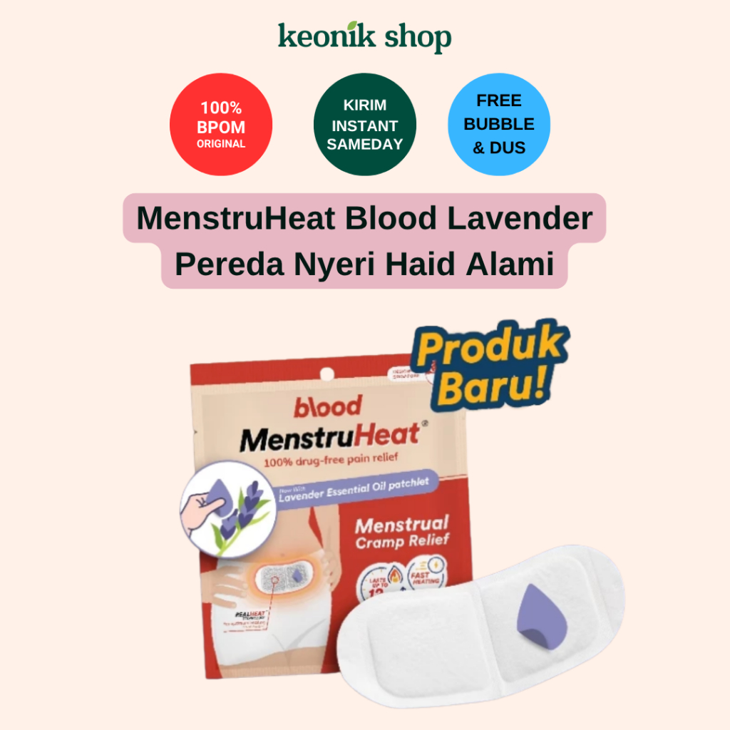 KEONIK SHOP | MenstruHeat | Kompres Hangat Haid  | Nyeri Haid