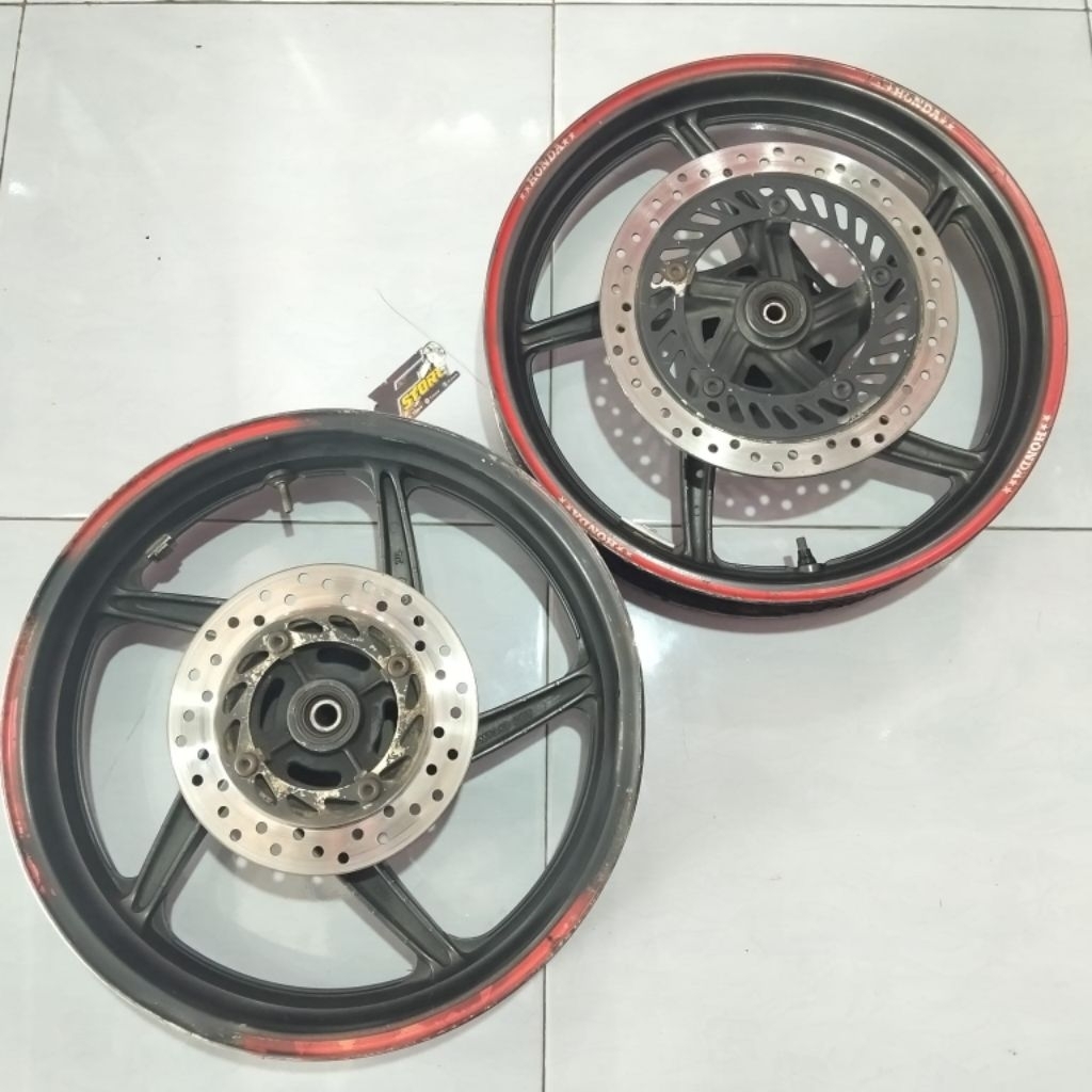 VELG VELK ORI HONDA CBR 150R CBU THAILAND KPP ORIGINAL