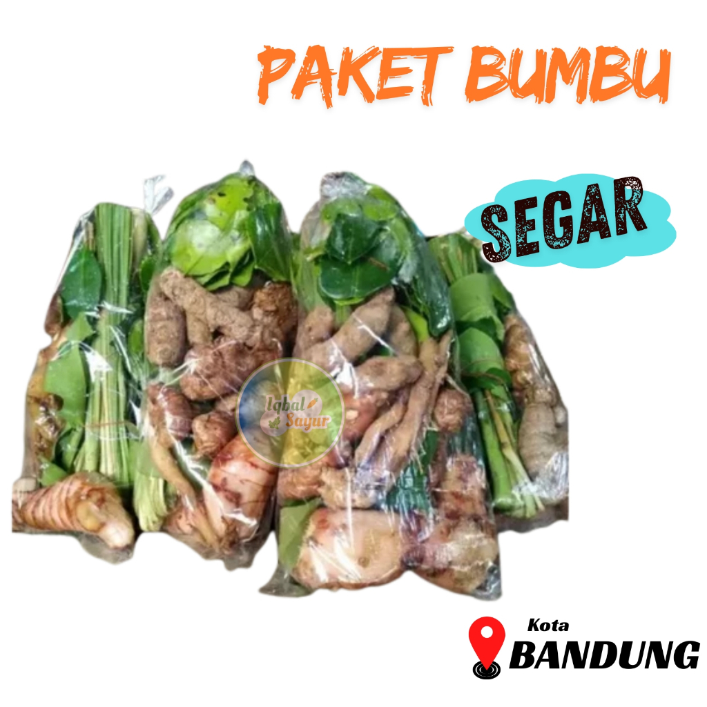 

Bumbu Paket Komplit ( salam, sereh, laja, jahe, dan daun jeruk.)