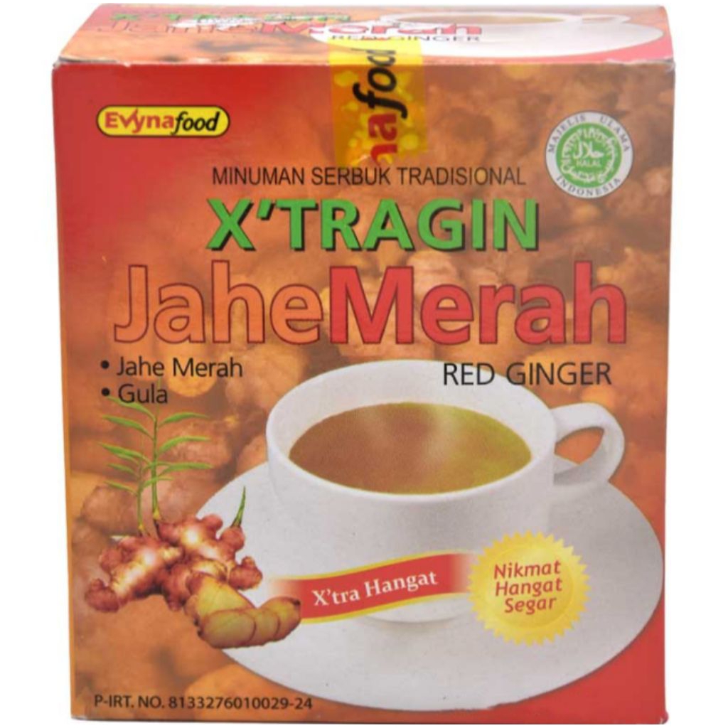 

X'TRAGIN Minuman Serbuk Jahe Merah 5 x 20 g