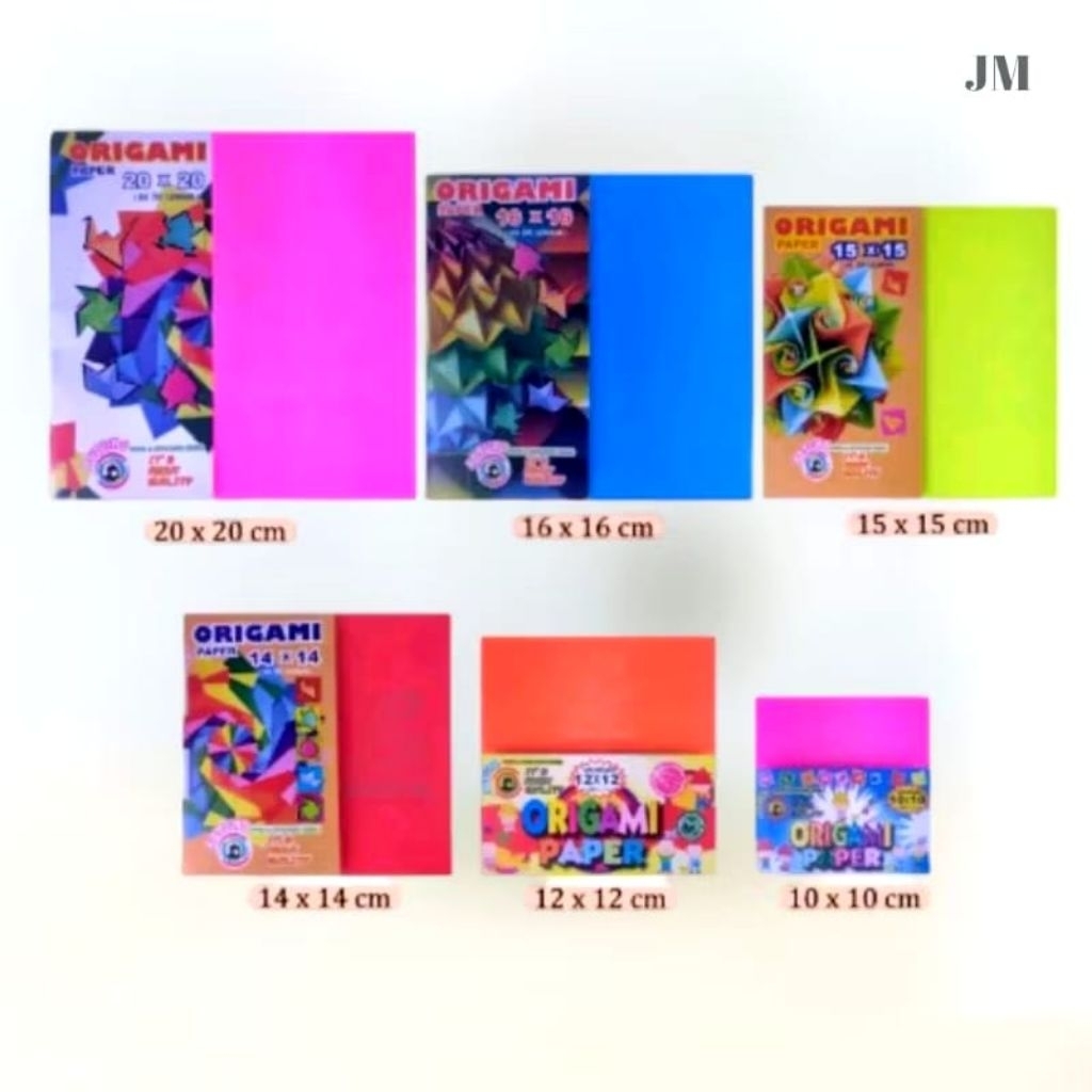 

ASTURO ORIGAMI PAPER KERTAS LIPAT 10 12 14 15 16 20 25 30 CM