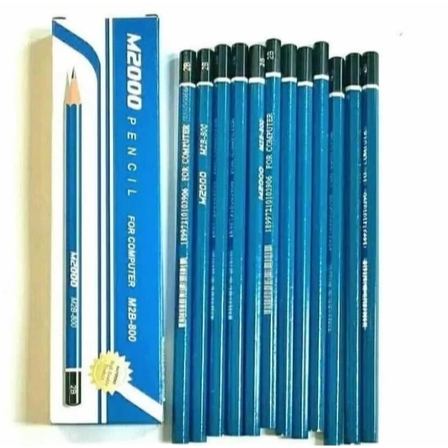 

Pensil Pencil Alat Tulis Ujian Perlengkapan Anak Sekolah Kayu 2B Super Tebal Original