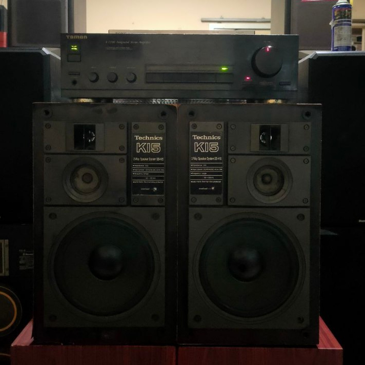 AMPLIFIER TAMON A 1100 BUNDLING SPEAKER TECHNICS SB K15 3WAY 8 OHM