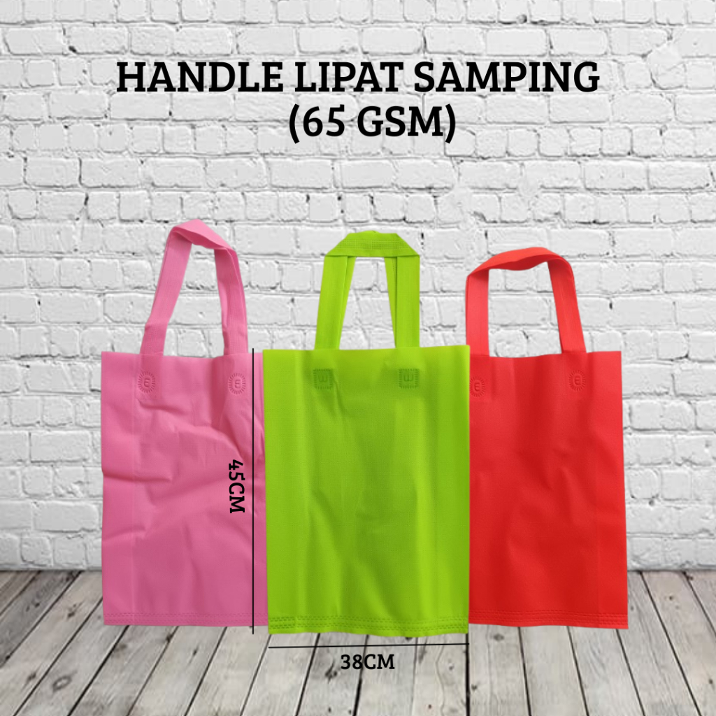 

Tas Tali uk 38 x 45 isi 12pcs tas promosi seminar kit tas toko souvenir partai tahlilan