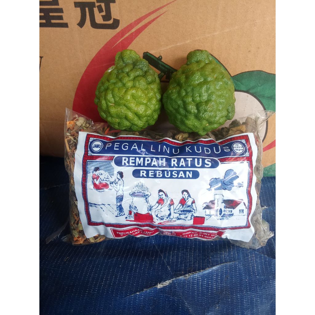 

REMPAH RATUS KUDUS PER 1PCS + 2 JERUK PURUT SEGAR