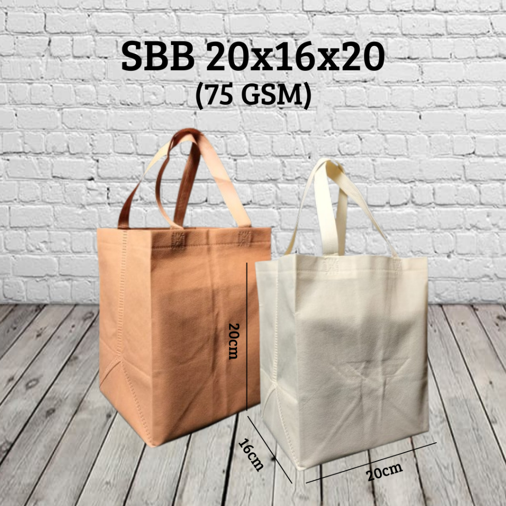 

Tas Box Spunbond 20x16x20 Goodiebag Tebal Cocok untuk Event dan Promosi