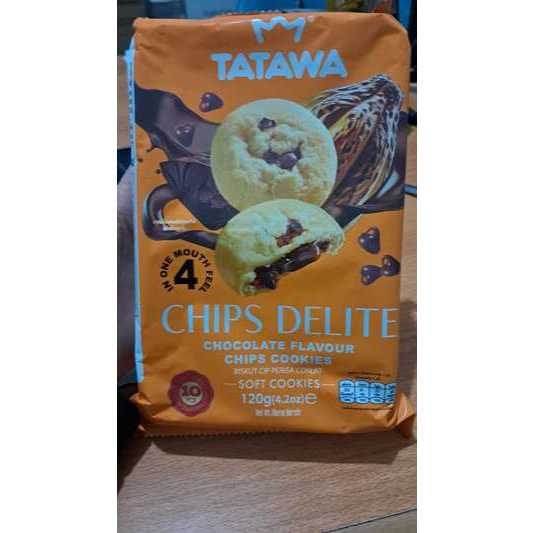 

Tatawa Chips Delite/ chocolate chips cookies/ biskuit coklat 120g