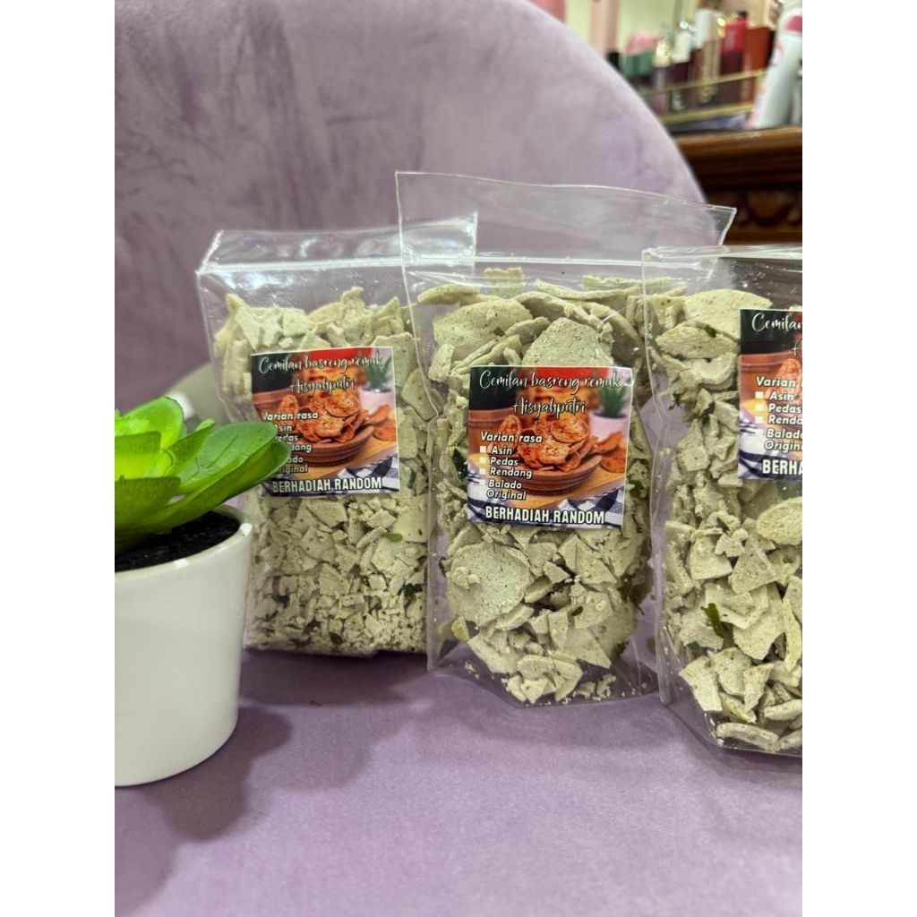 

cemilan basreng asin gurih