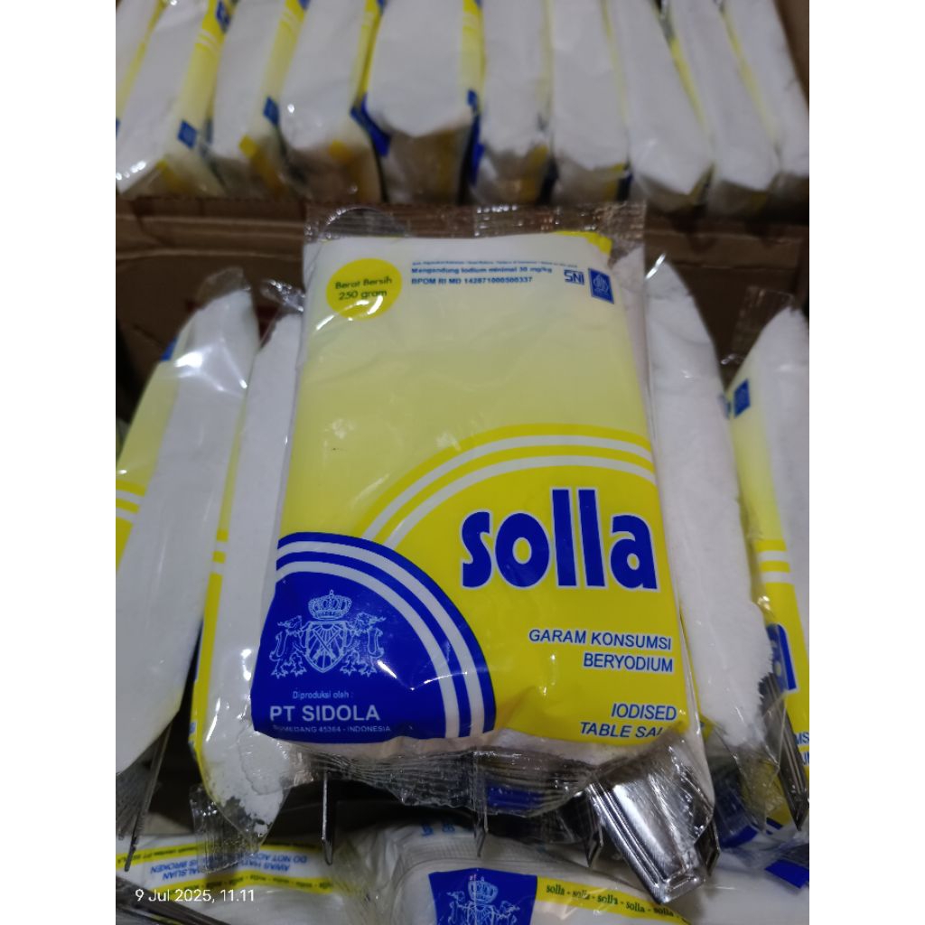 

GARAM MASAK, GARAM MEJA ,SOLA ,FREE SENDOK SELAMA PERSEDIAN MASI ADA