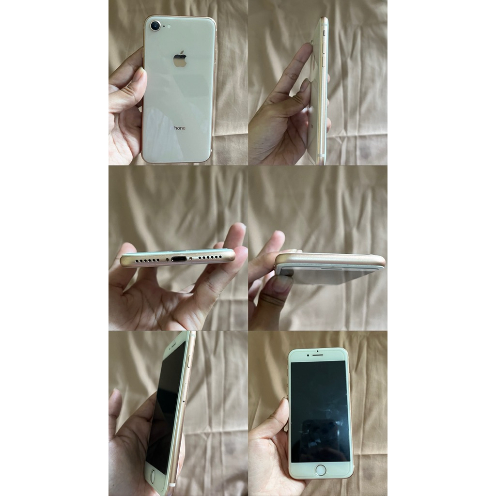 PRELOVED/BEKAS IPHONE 8 64GB ROSEGOLD