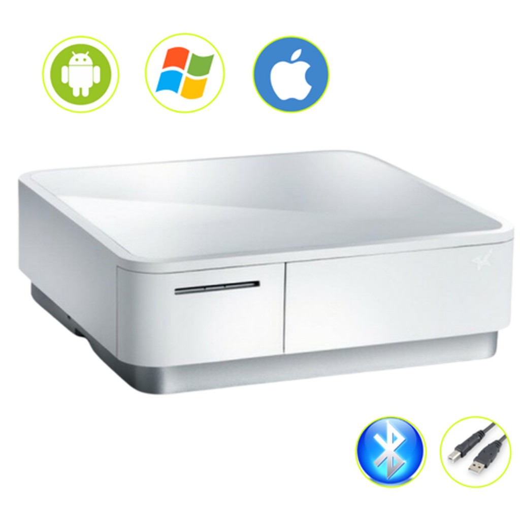 mPOP star micronics Laci uang / Cash Drawer built in printer 58mm - Second Normal