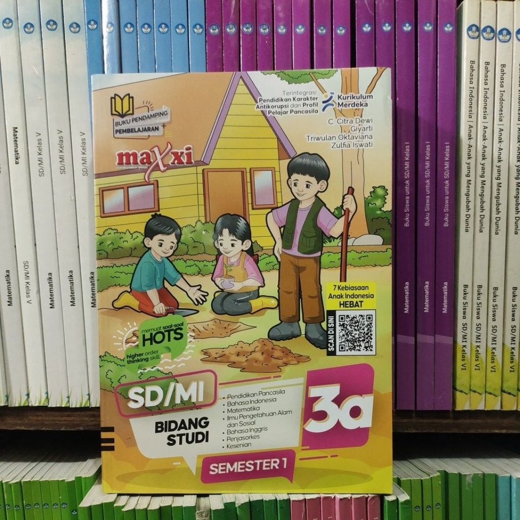 BUKU LKS MAXY SEMUA MATA PELAJARAN KELAS 3 SD/MI SEMESTER 1 KURIKULUM MERDEKA