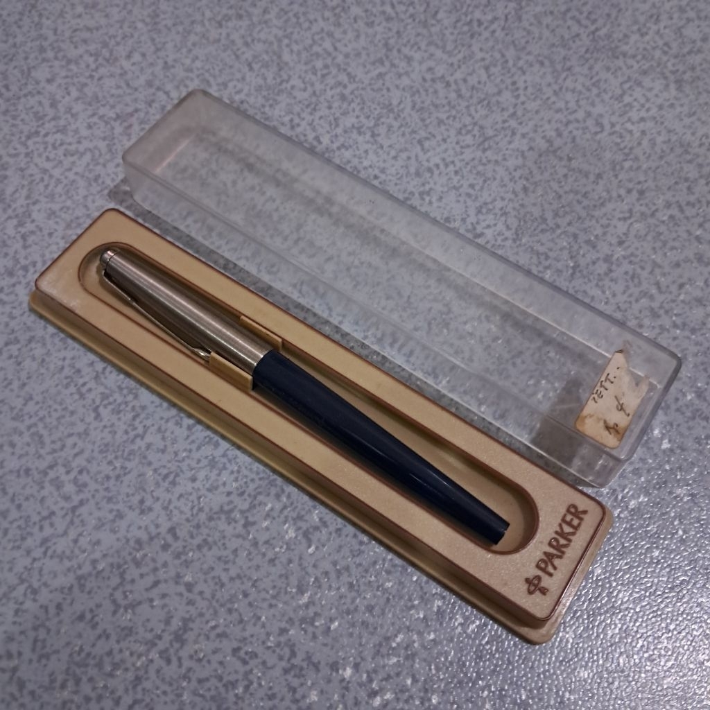 

Ballpoint Pulpen Parker asli Vintage cap buatan Amerika
