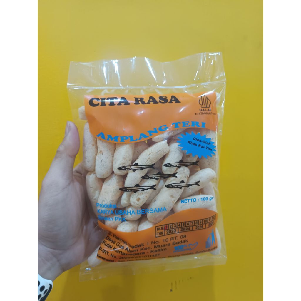 

Amplang Cita Rasa - Ikan Teri