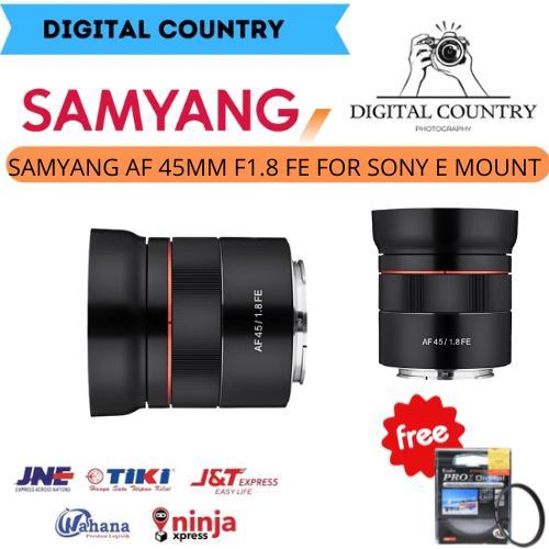 SAMYANG AF 45MM F1.8 FE FOR SONY E MOUNT / SAMYANG AF 45MM F1.8 FE