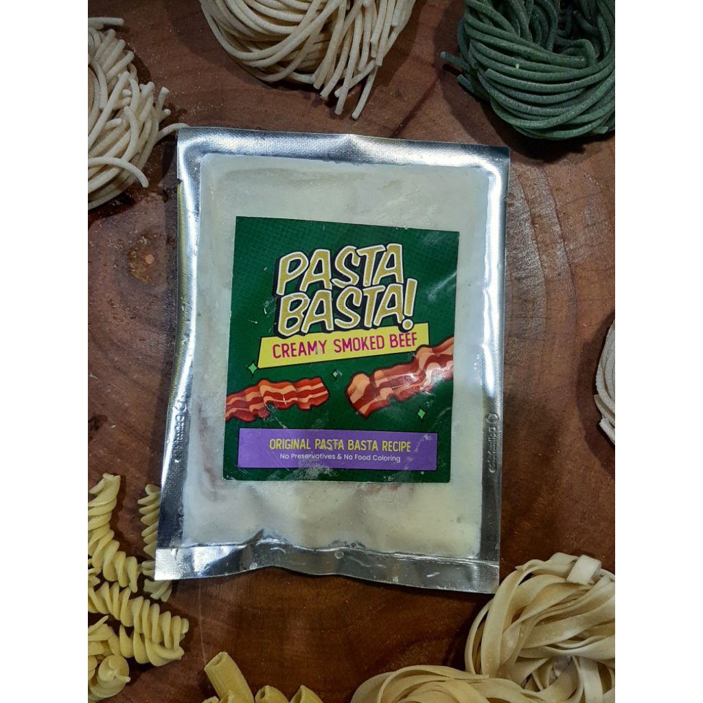 

BUNDLING SAUCE Creamy smoked beef dan Pasta (Live)