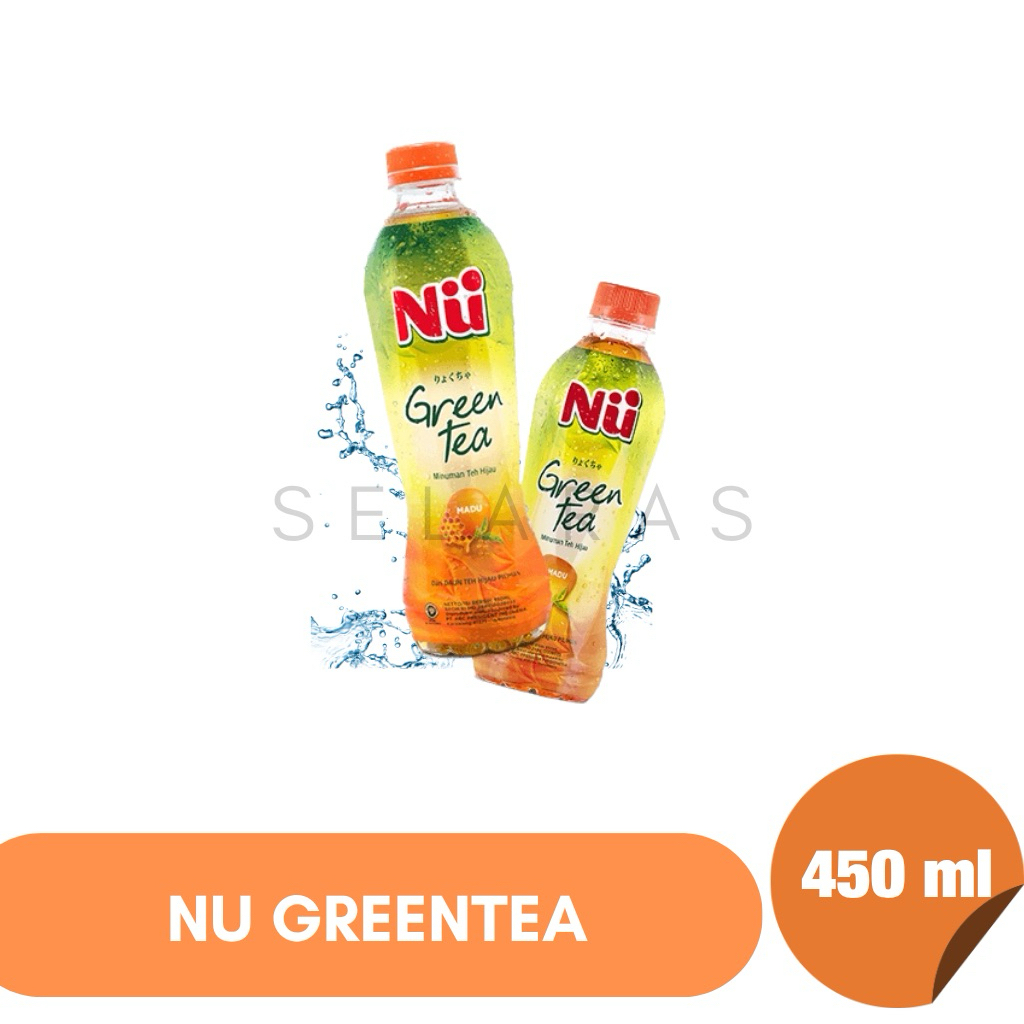

NU GREENTEA 450ml - Isi 24 Botol