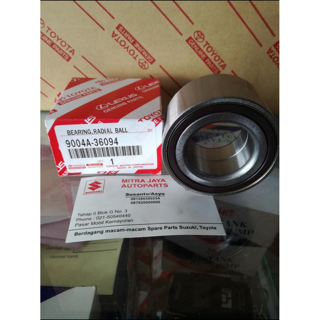 Laher/bearing roda depan depan Avanza Veloz