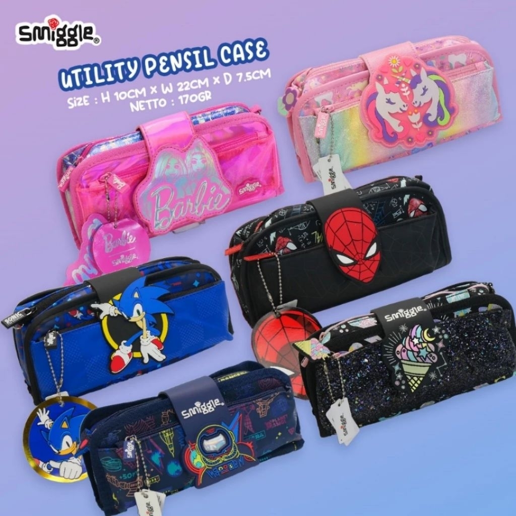 

Utility Pencil Case Threefold / Lipat 3 Kotak Pensil