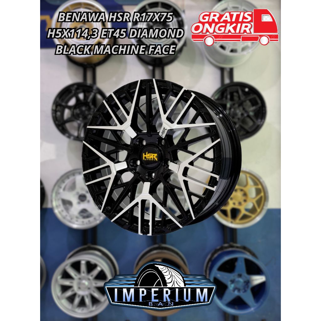 VLEG MOBIL HRV INNOVA TERIOS RUSH ERTIGA CRV HRV CIVIC BRV HSR BENAWA RING 17 PCD 5X114,3 GRATIS ONG