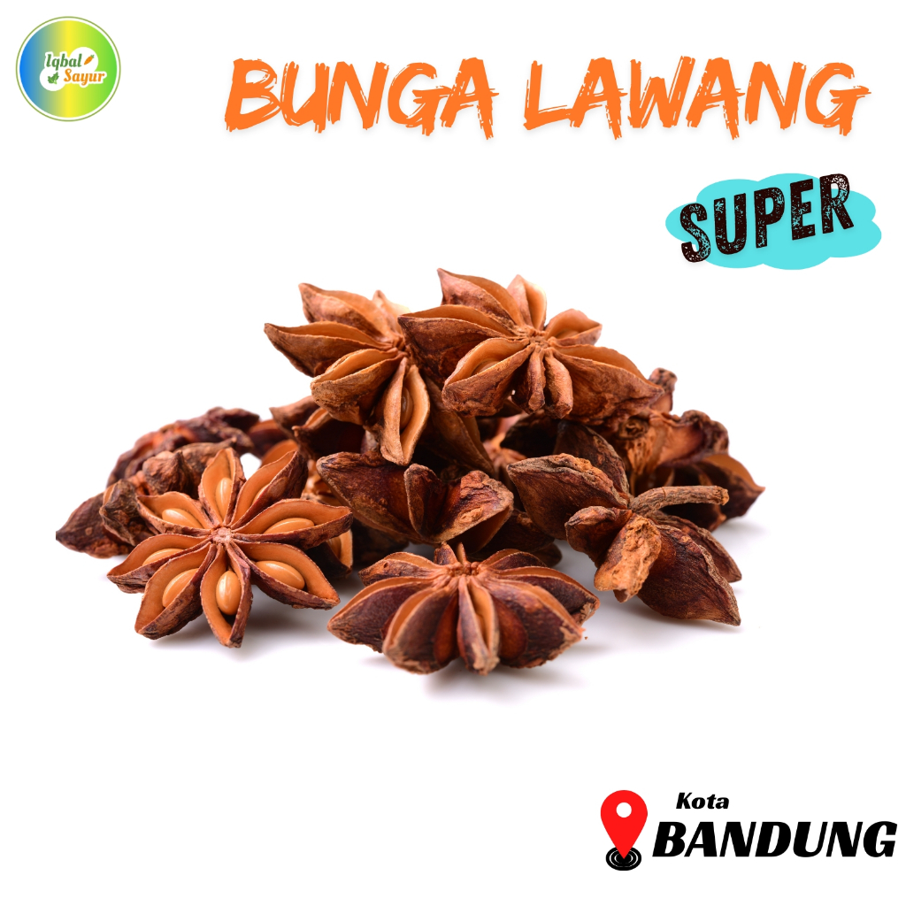 

Bunga Lawang Super Bandug (Per Pack)