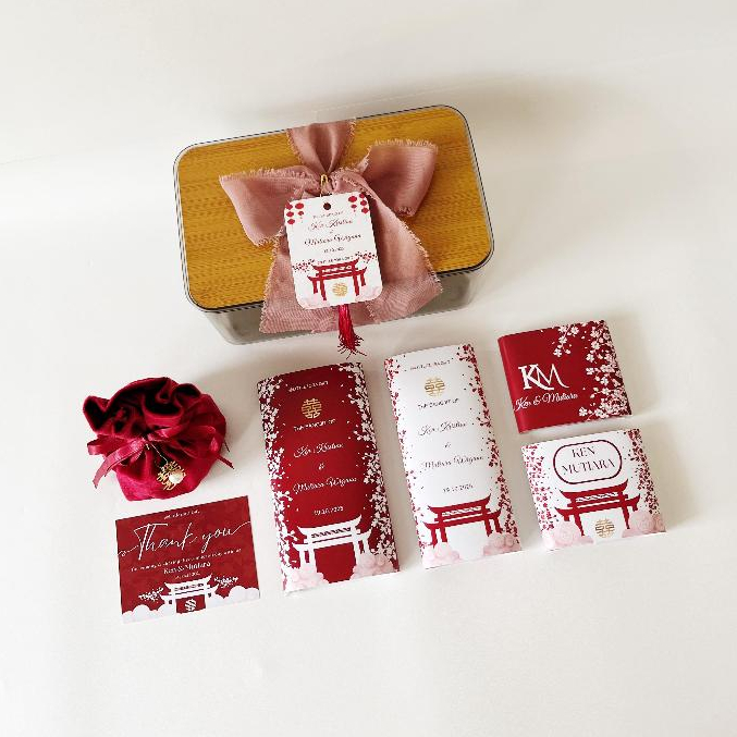 Littlezora - Sangjit Hampers | Teapai Hampers | Gift Set Hampers Teapai Sangjit | Wedding Souvenir B