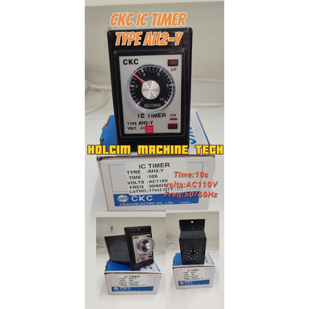 IC TIMER CKC TYPE AH2-Y 110V 50/60Hz
