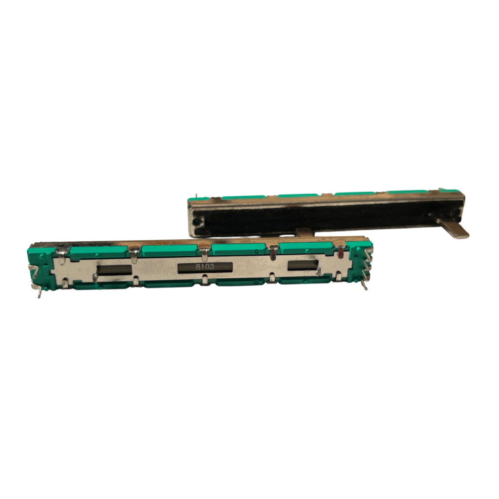 Potensiometer Slider B10K 75mm Stereo Potensio Geser B103 Mixer