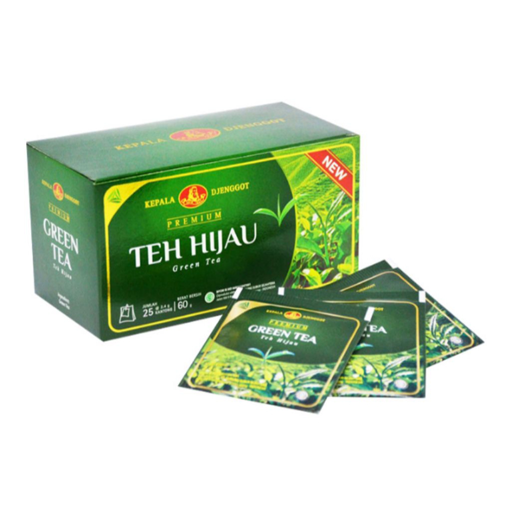 

KEPALA DJENGGOT Teh Hijau Celup 25 pcs