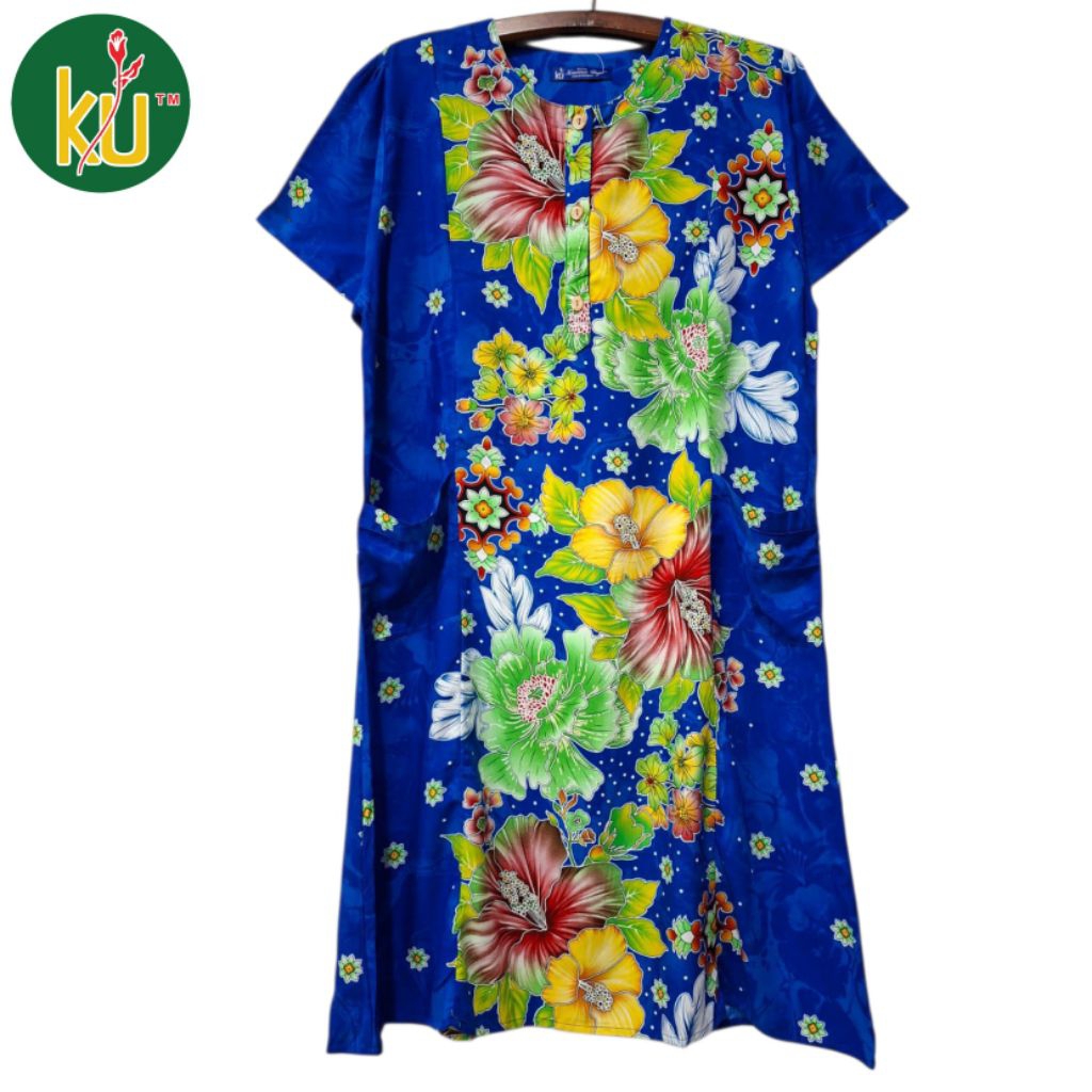 Kencana Ungu Daster 08 Label Biru - Daster Ibu Menyusui Daster Label Biru Daster Kencana Ungu