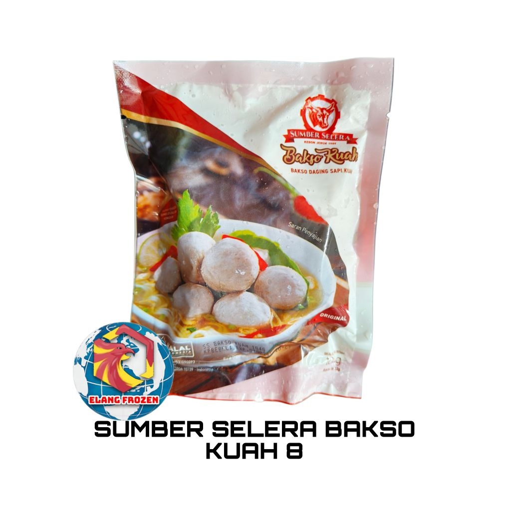 

Sumber Selera Bakso Kuah Daging Sapi 104gr