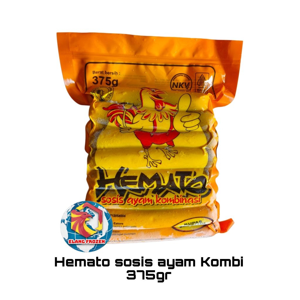 

Hemato Sosis Ayam Kombinasi 375gr