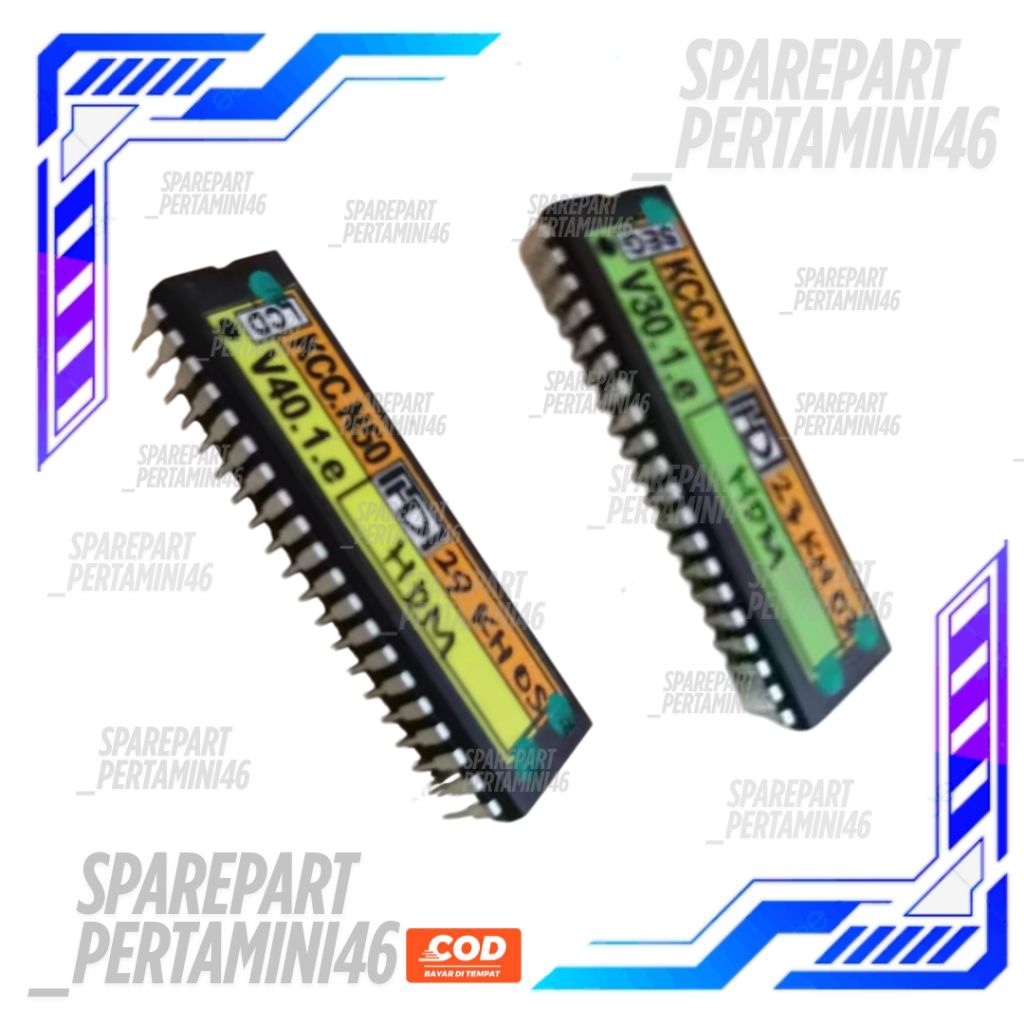 Ic Program N50 Segmen / Lcd 886 Pertamini Pom Mini