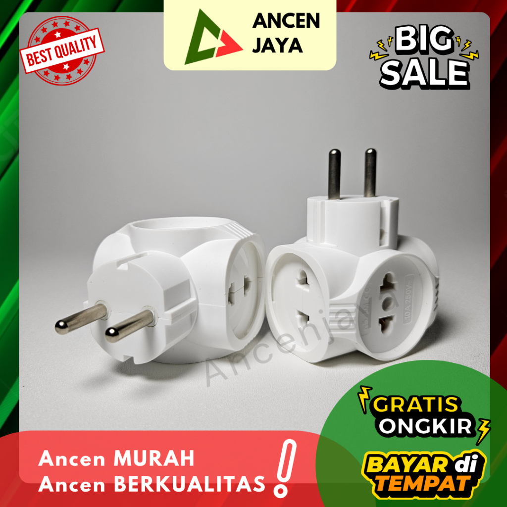 Steker T Semi Arde 4 Lubang / Steker T Multi 4 Lubang Matsui 317